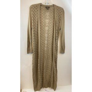 Lauren Hansen long Womens Long cardigan Brown Size S